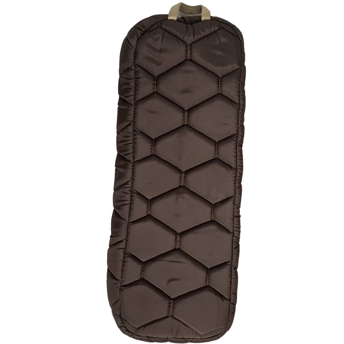 Big D Quilted Bridle Bag in Brown