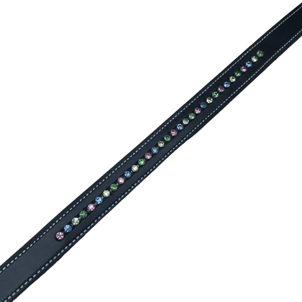 Horse Fare Products (HFP) Rhinestone Riding Belt in Black - 36