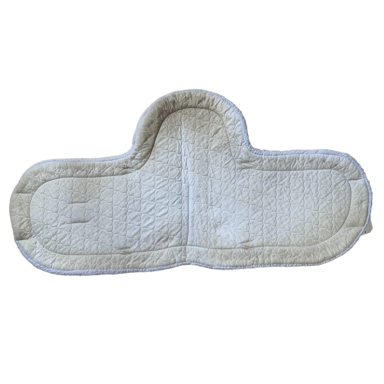 Toklat 'SuperQuilt High Profile' Long Dressage Pad in White - Full