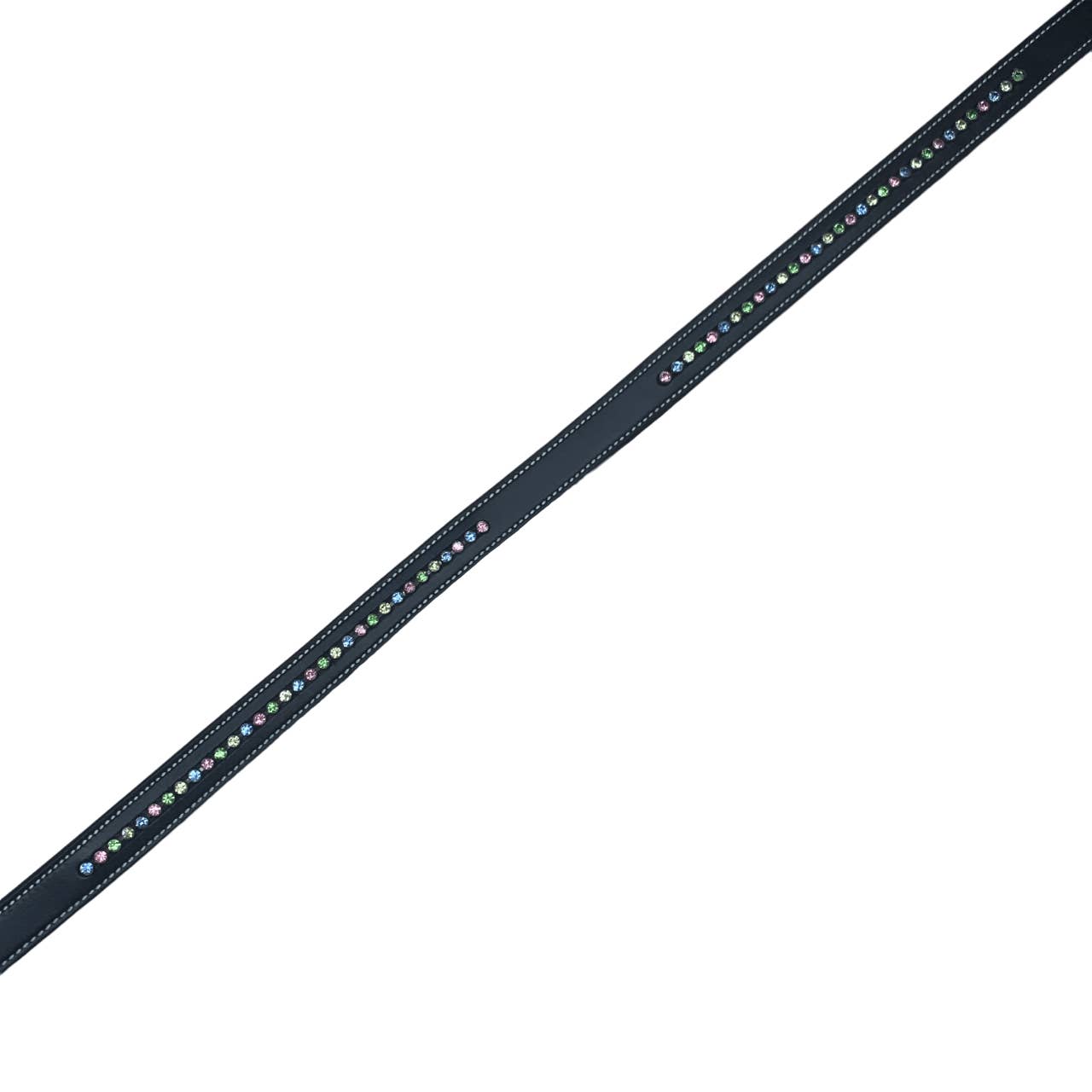 Horse Fare Products (HFP) Rhinestone Riding Belt in Black - 36