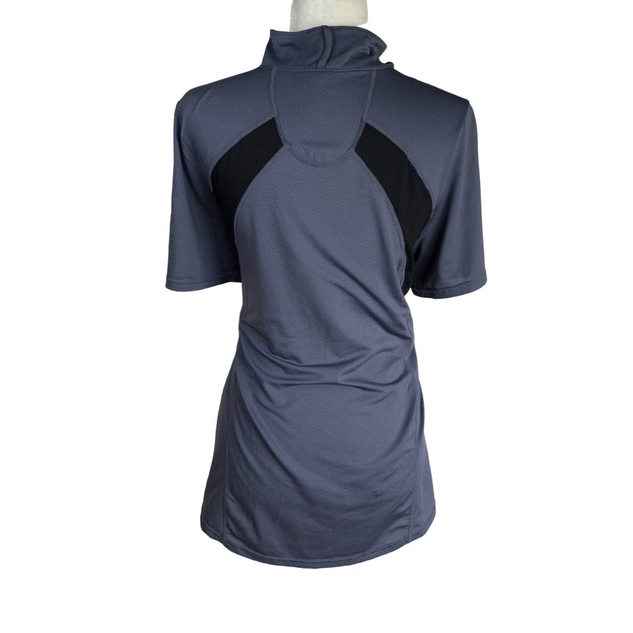 Kerrits Ice Fil® Flex Short Sleeve Riding Shirt in Grey - Ladies X-Large
