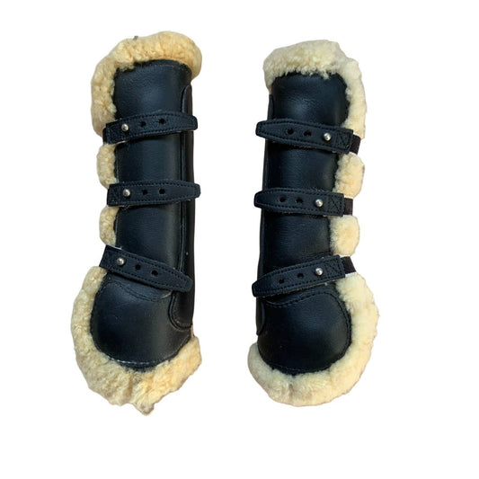 Courbette Laz Anliker 'Gygax' Fleece-Lined Splint Boots - Size 3