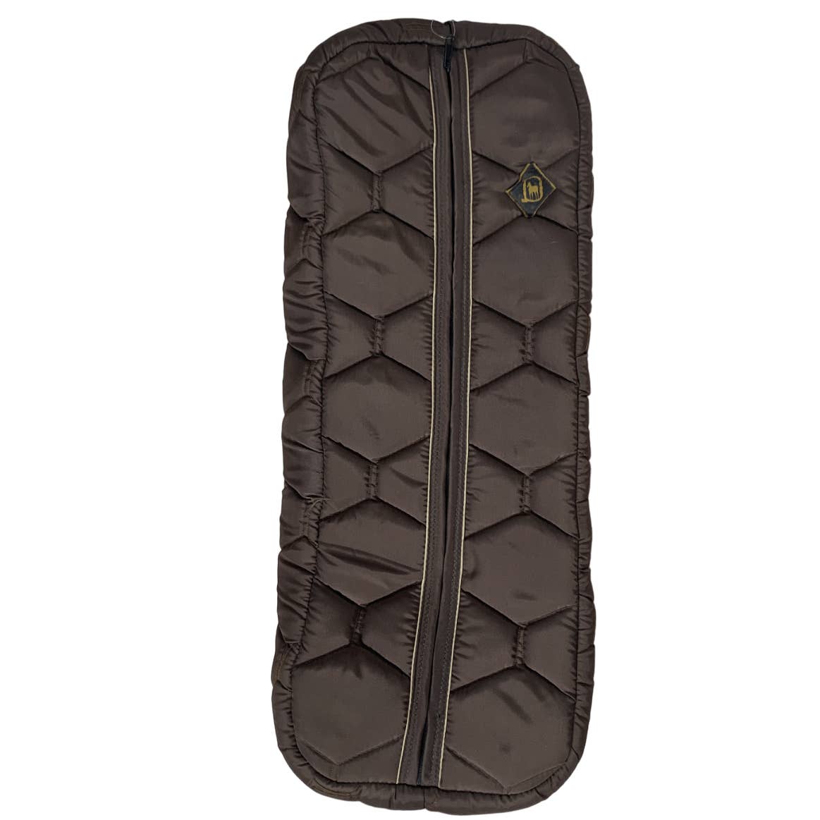 Big D Quilted Bridle Bag in Brown