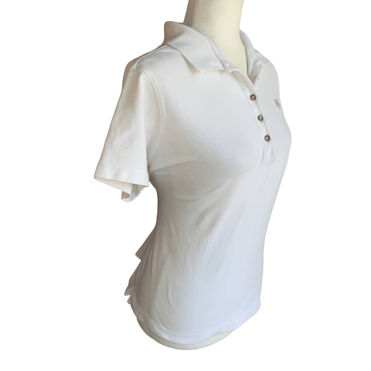 Ariat TEK Polo Shirt in White - Woman's X-Large