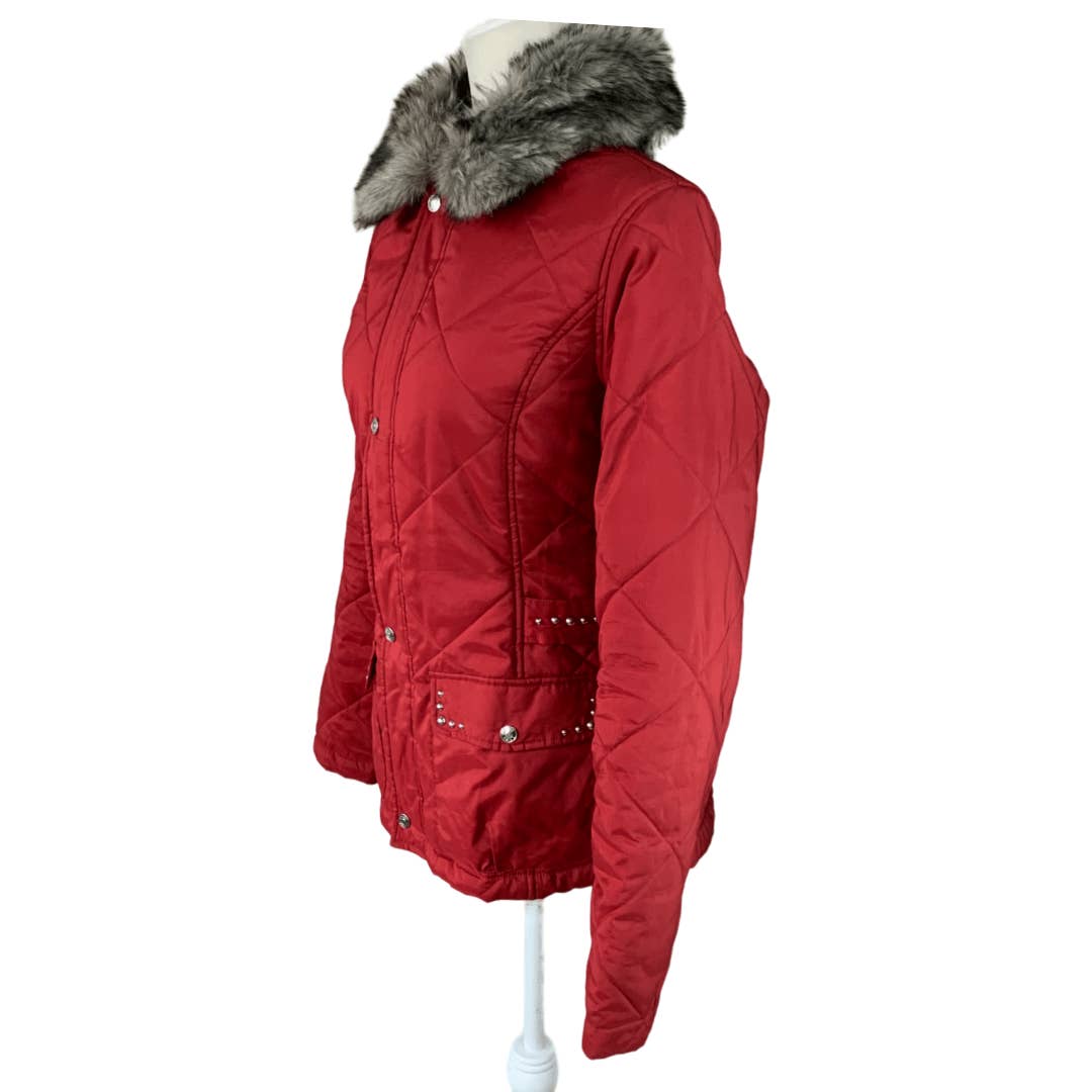 Ariat Quilted Puffer Jacket in Red - Woman's Medium