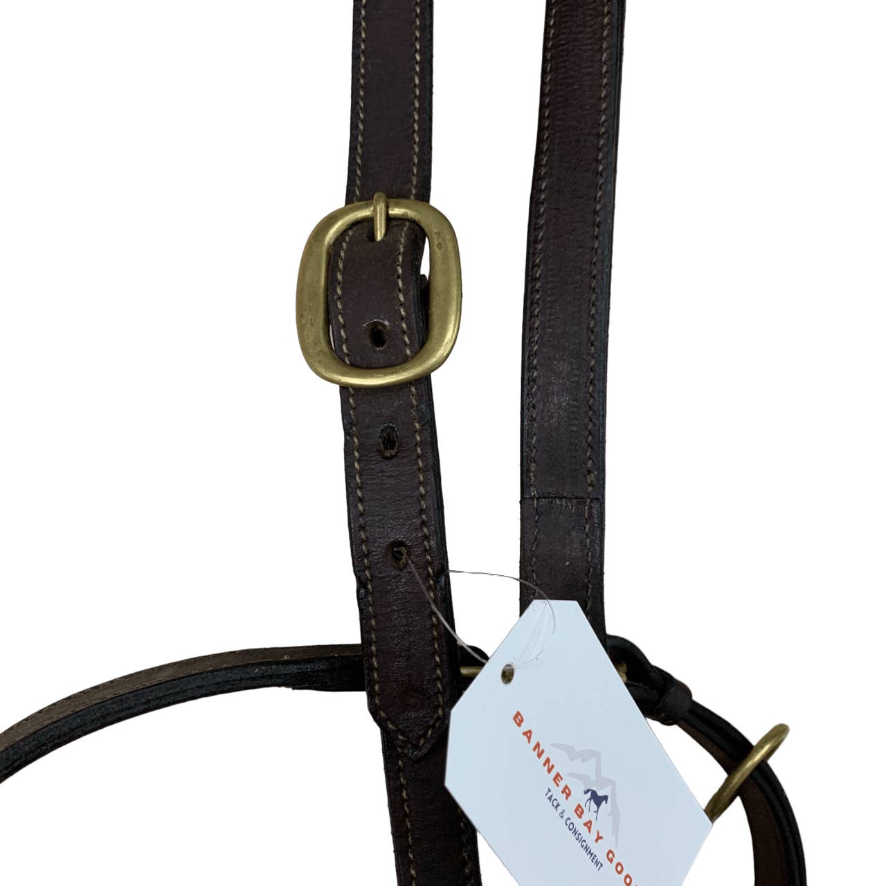 Gatsby Leather Grooming Halter in Brown - Horse