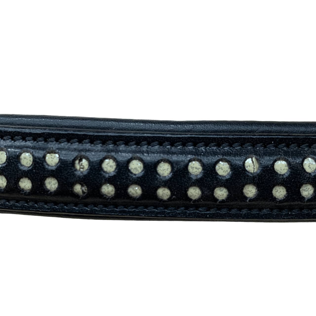Ovation 'Danimo Dots Cutout' Browband in Black - Full