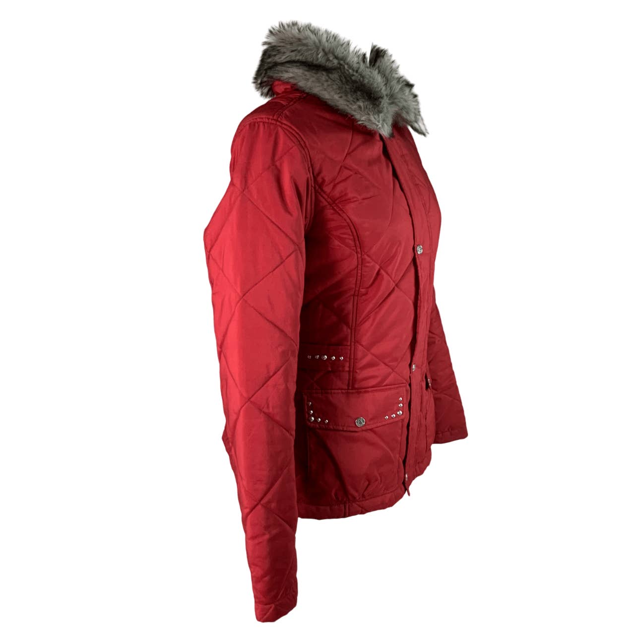 Ariat Quilted Puffer Jacket in Red - Woman's Medium