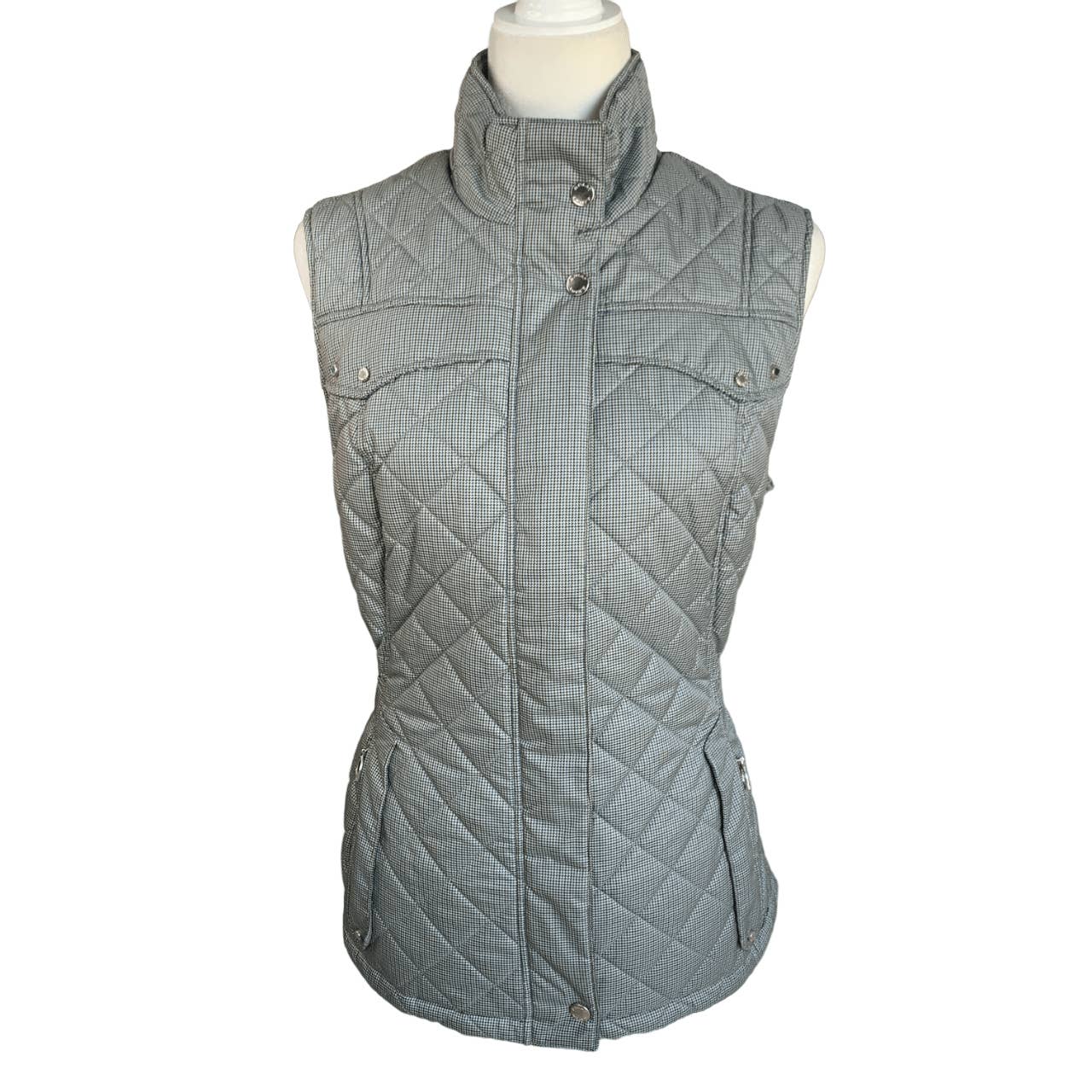 Ariat Quilted Riding Vest in Grey - Woman's X-Large