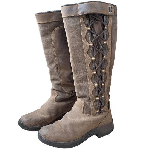Dublin 'Pinnacle' Boots in Chocolate Brown - Woman's 8