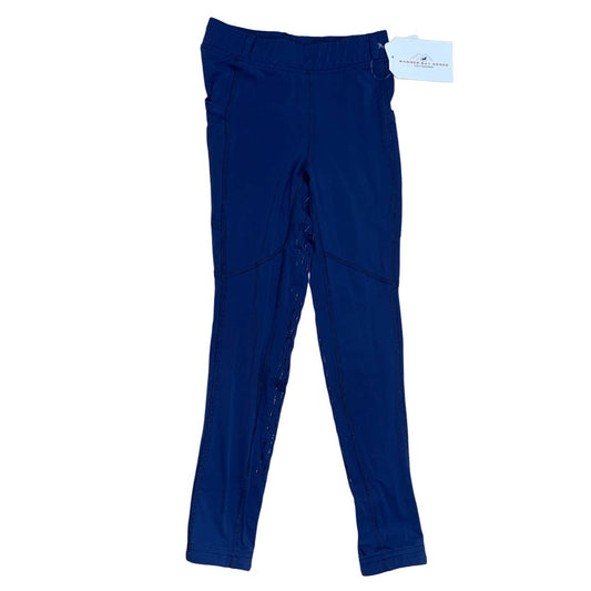 Kerrits 'Ice Fill' Full Seat Tights in Navy - Youth Small