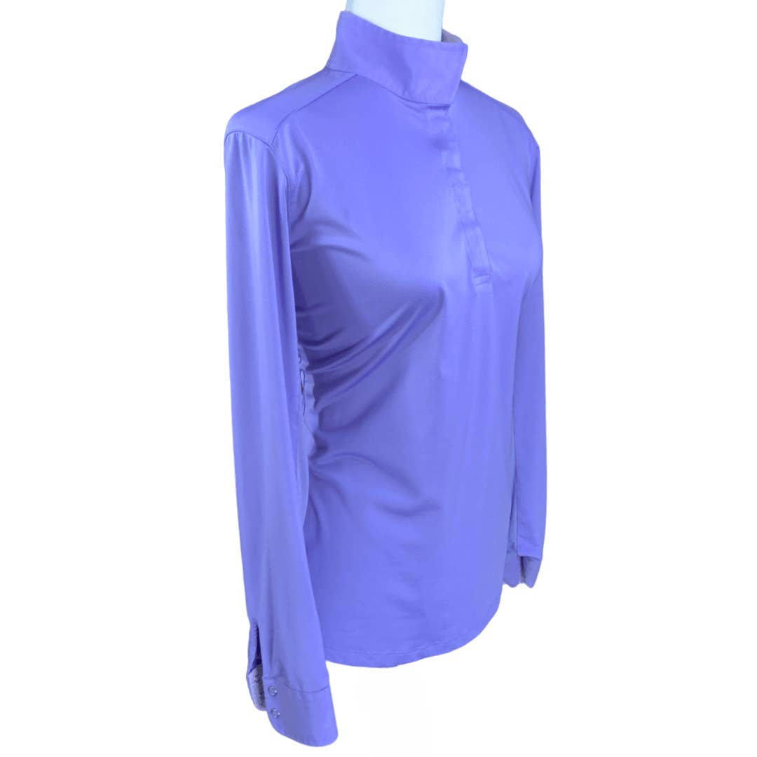 Essex Classics 'Talent Yarn' Show Shirt in Lavender - Woman's X-Large