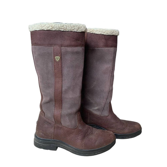 Ariat Windermere Tall Boots in Brown - 11B Reg Calf