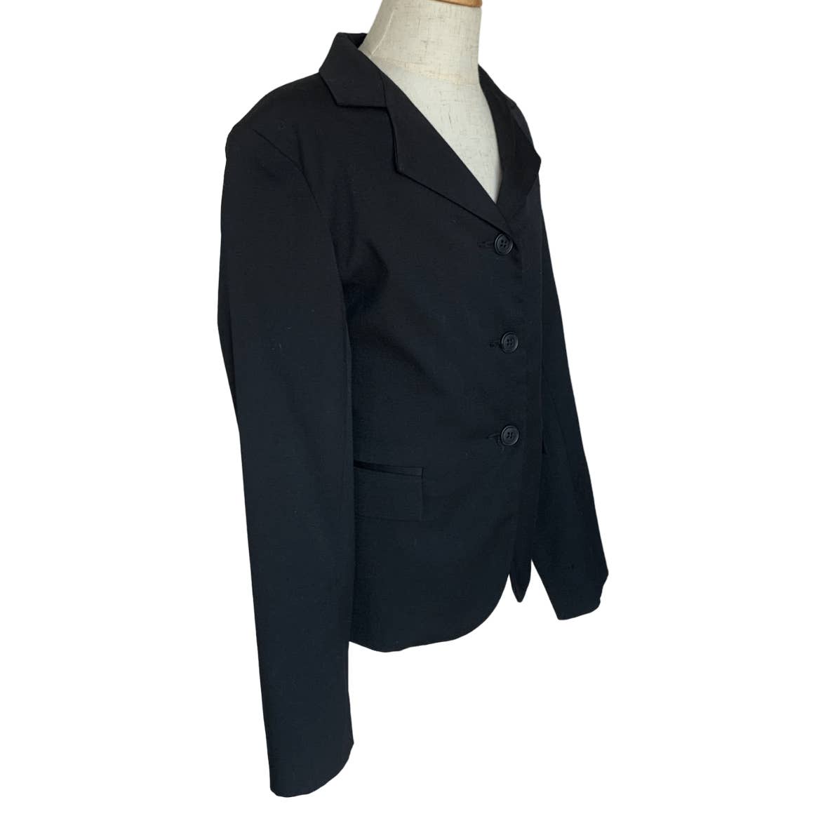 Devon-Aire Classic Show Jacket in Black - Youth 12