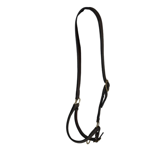 Gatsby Leather Grooming Halter in Brown - Horse