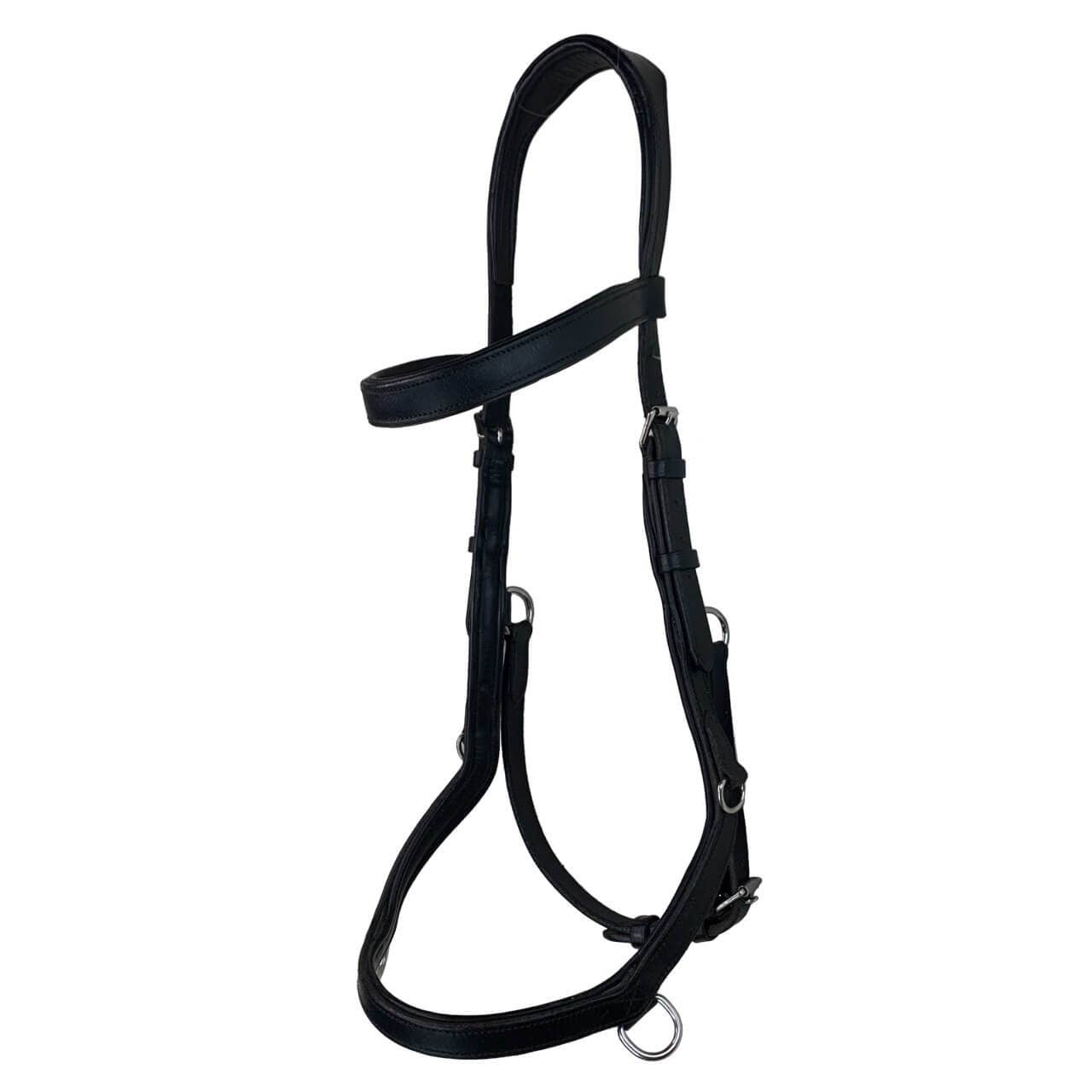 Rambo Horseware Micklem Competition Bridle in Black - Full