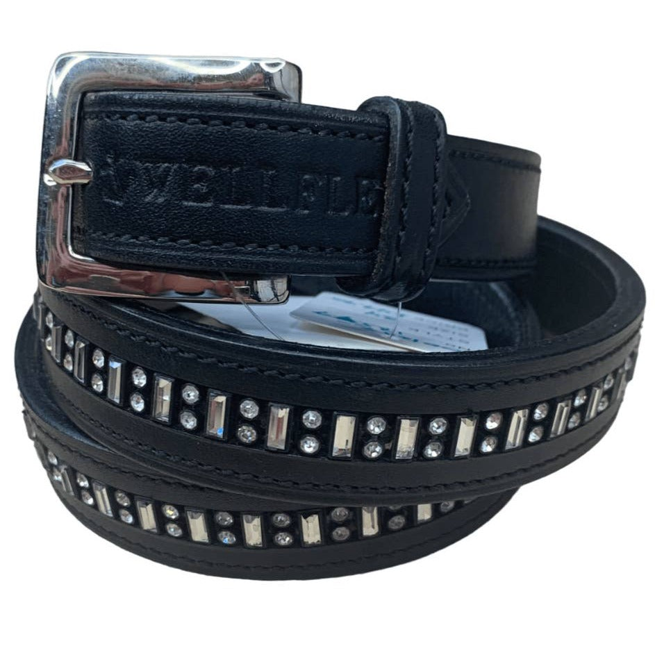 Wellfleet Riding Belt in Black - 34