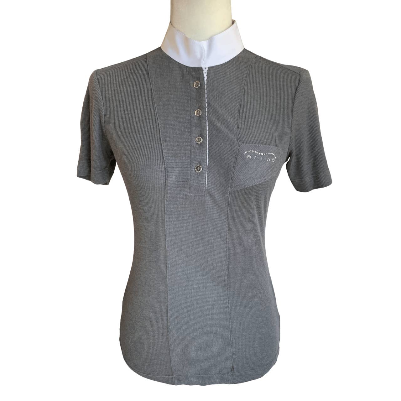Animo Competition Polo in Grey - I-42 (Medium)