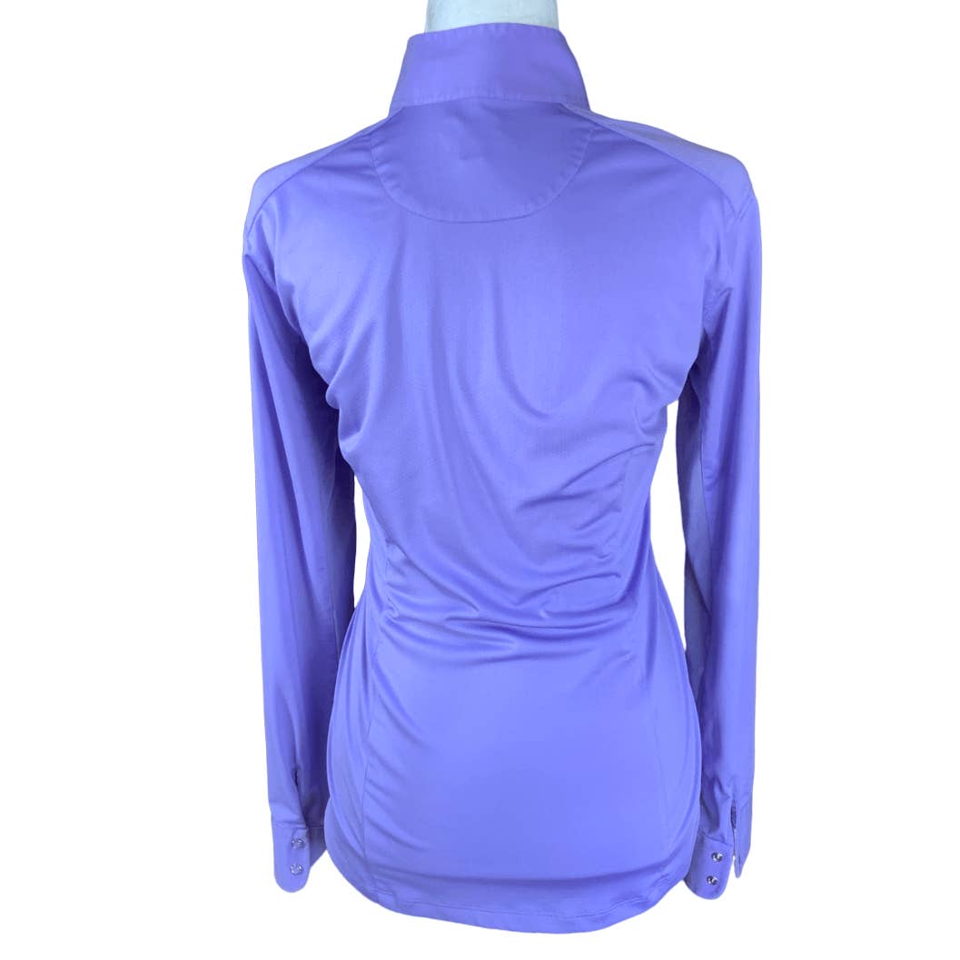 Essex Classics 'Talent Yarn' Show Shirt in Lavender - Woman's X-Large