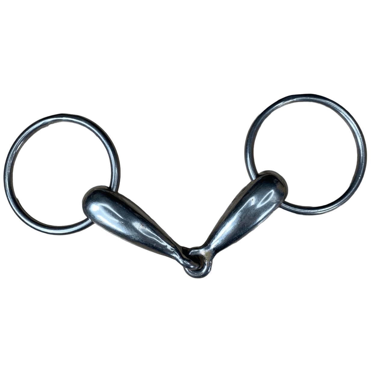 Hollow Mouth Loose Ring Snaffle in Stainless Steel - 5"