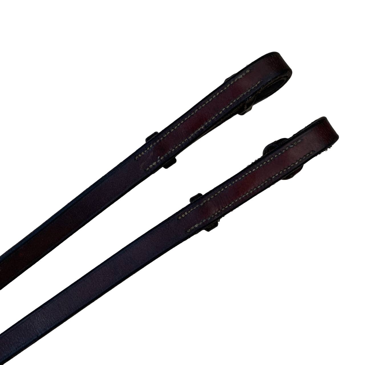Edgewood 5/8" Laced Reins in Brown - 55"