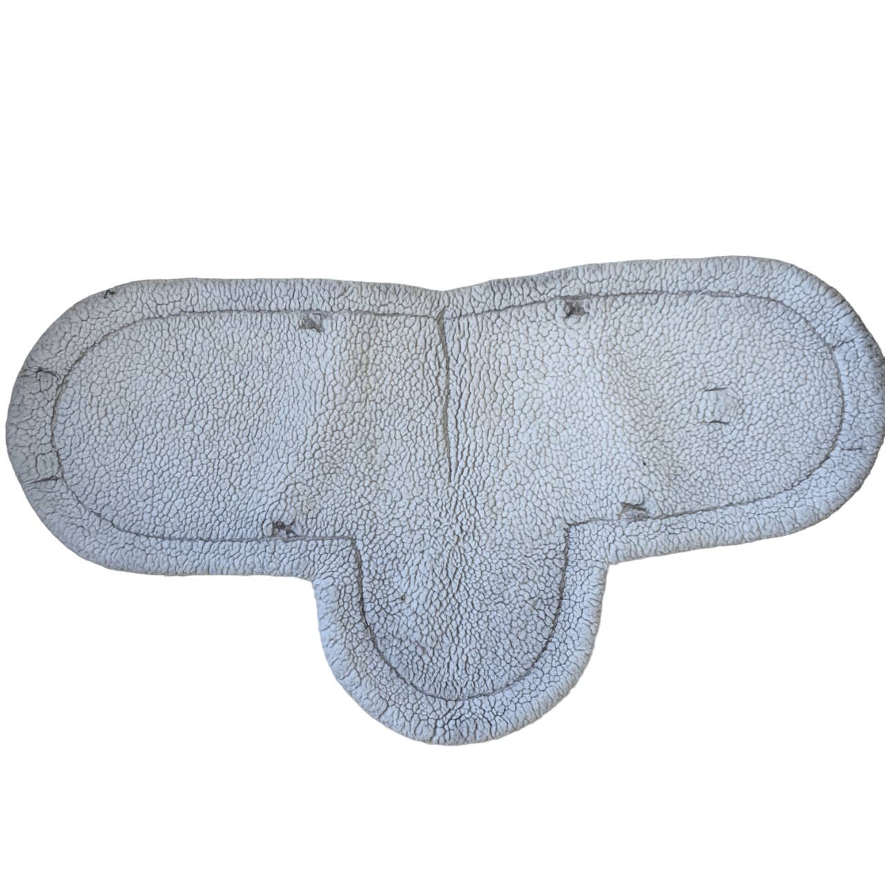 Toklat 'SuperQuilt High Profile' Dressage Pad in White - Full