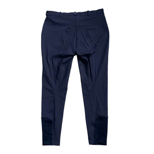 B Vertigo 'Tiffany' Full Seat Breeches in Navy Blue - Woman's X-Large