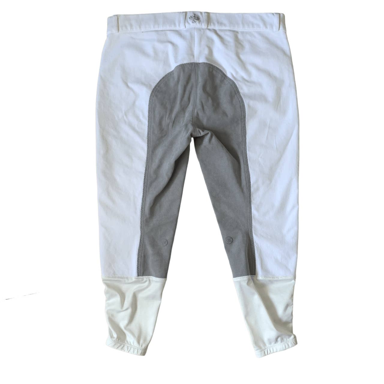 Ovation 'Celebrity Slim Secret' Classic Full Seat Breech in White - Woman's 38R