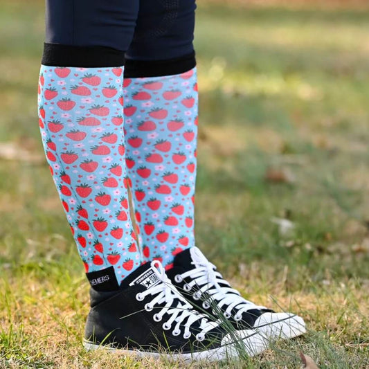 Dreamers & Schemers Strawberry Youth Pair & a Spare Socks in  - Youth