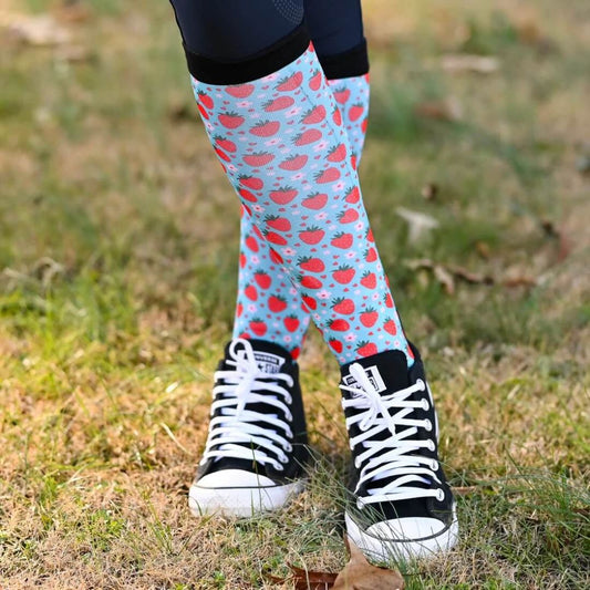 Dreamers & Schemers Strawberry Youth Pair & a Spare Socks in  - Youth