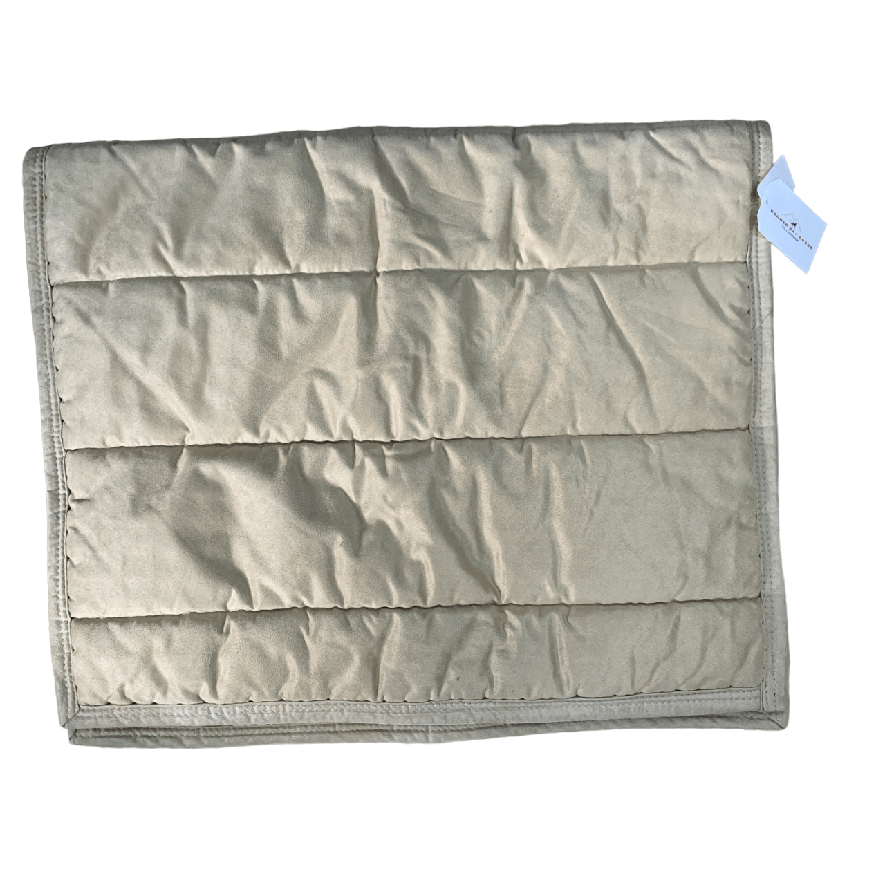 Horse Comfort A/P Puffer Saddle Pad in Tan - Full