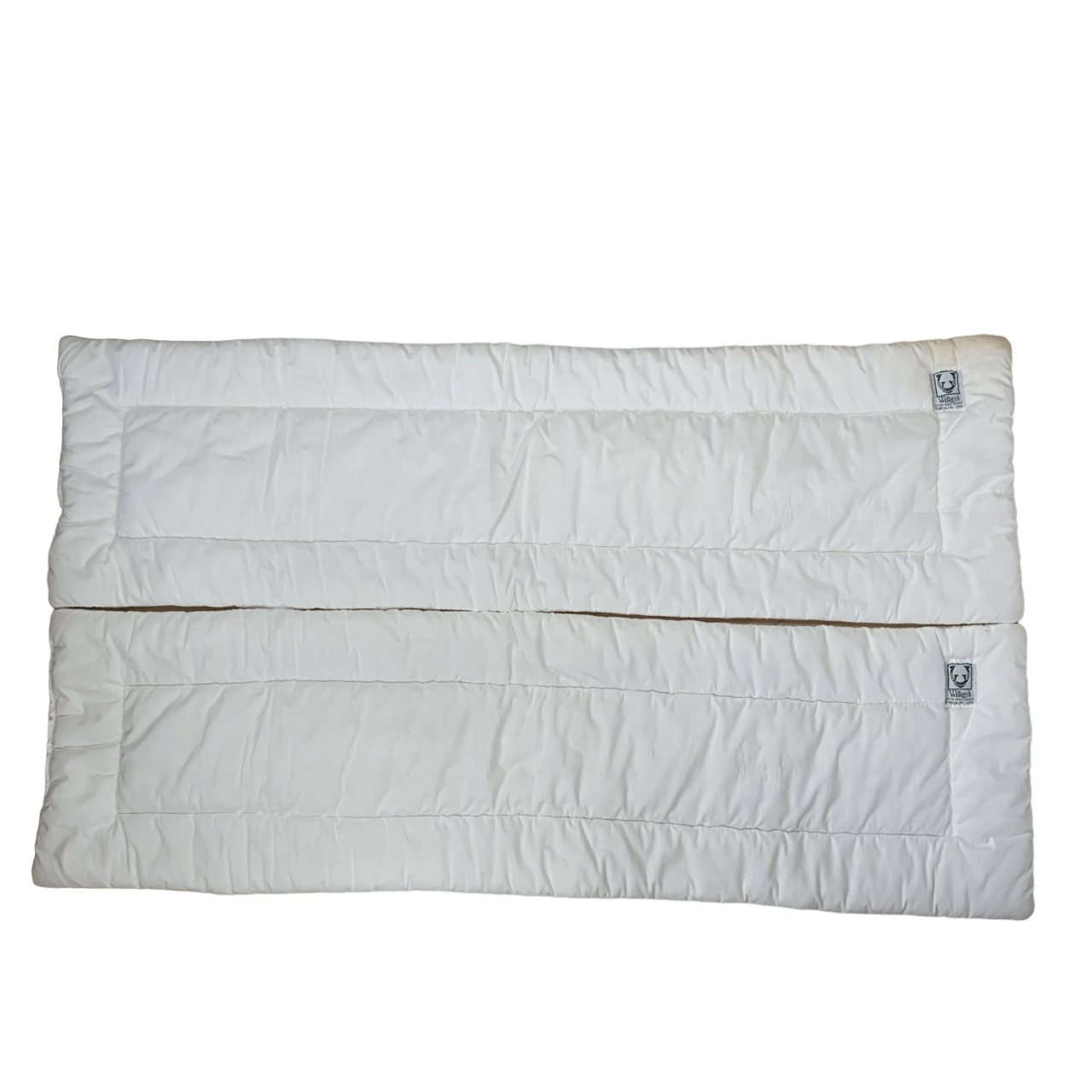 Wilker's Broadcloth Leg Wraps in White - 10"
