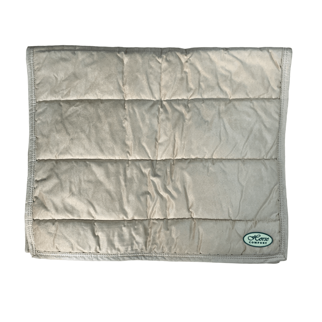 Horse Comfort A/P Puffer Saddle Pad in Tan - Full