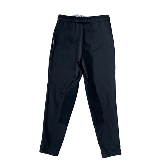 Winter Riding Tights in Black - Youth Small