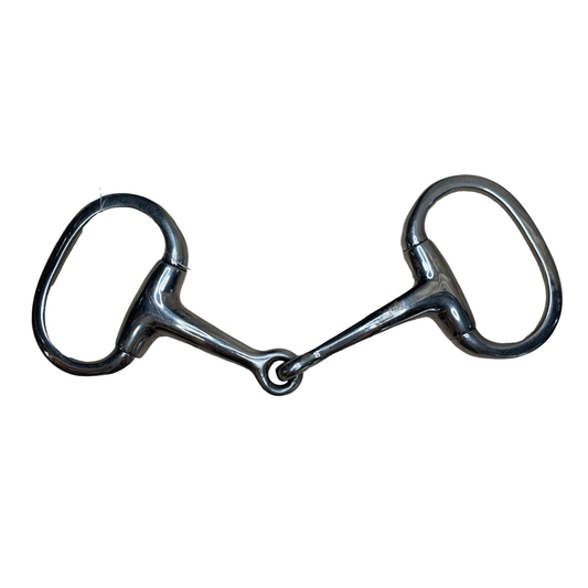 Eggbutt Snaffle in Stainless Steel - 4 1/4"