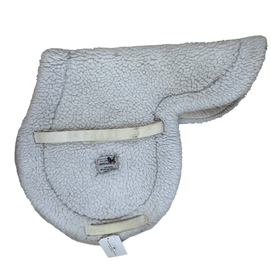 Toklat Medallion SuperQuilt Saddle Pad in White - 16" Saddle