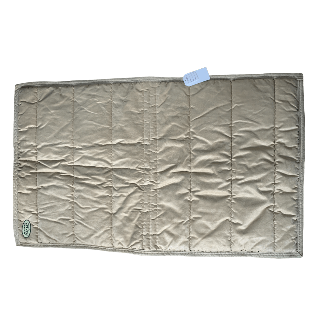 Horse Comfort A/P Puffer Saddle Pad in Tan - Full