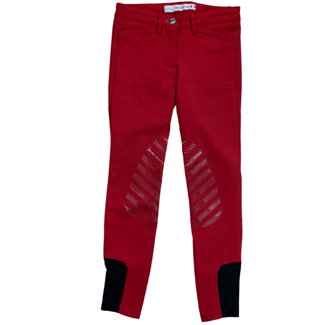 Animo Pony Division Breeches in Red - Youth 8