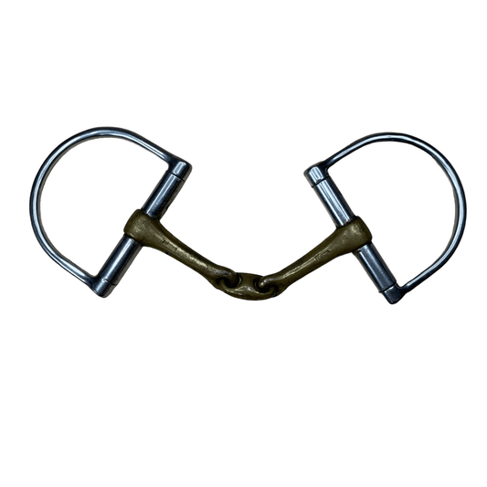 Herm Sprenger KK Ultra Dee Ring Snaffle in Copper - 5 1/4"