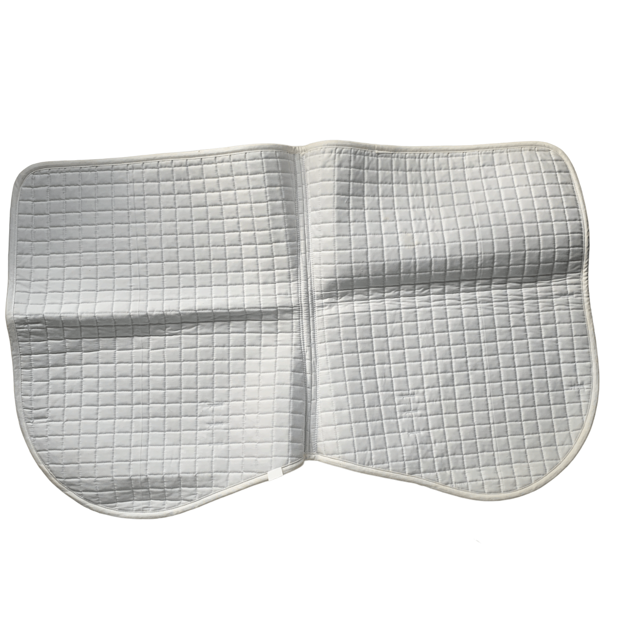 Dog N Pony Dressage Saddle Pad in White - Full