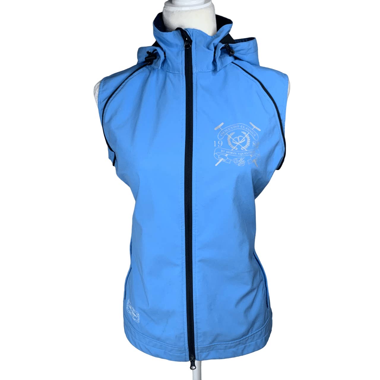 Horze Crescendo Minka 2-in-1 Jacket in Blue - Woman's Medium