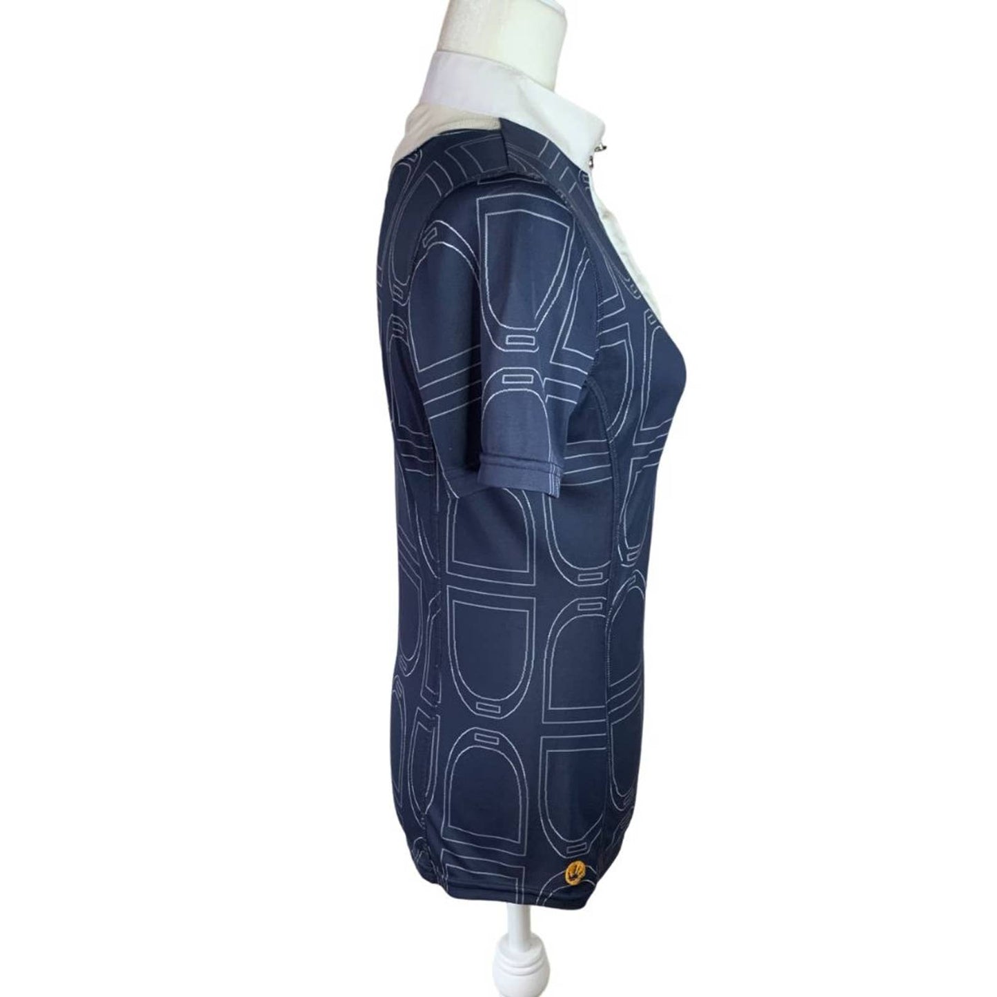 Cavallo Show Shirt in Navy - Woman's 10