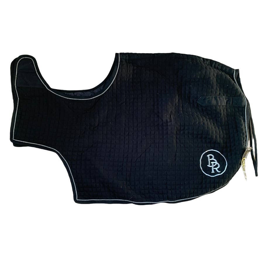 BR 'Quilted Breeze' Exercise Rug in Black - 48" / Small