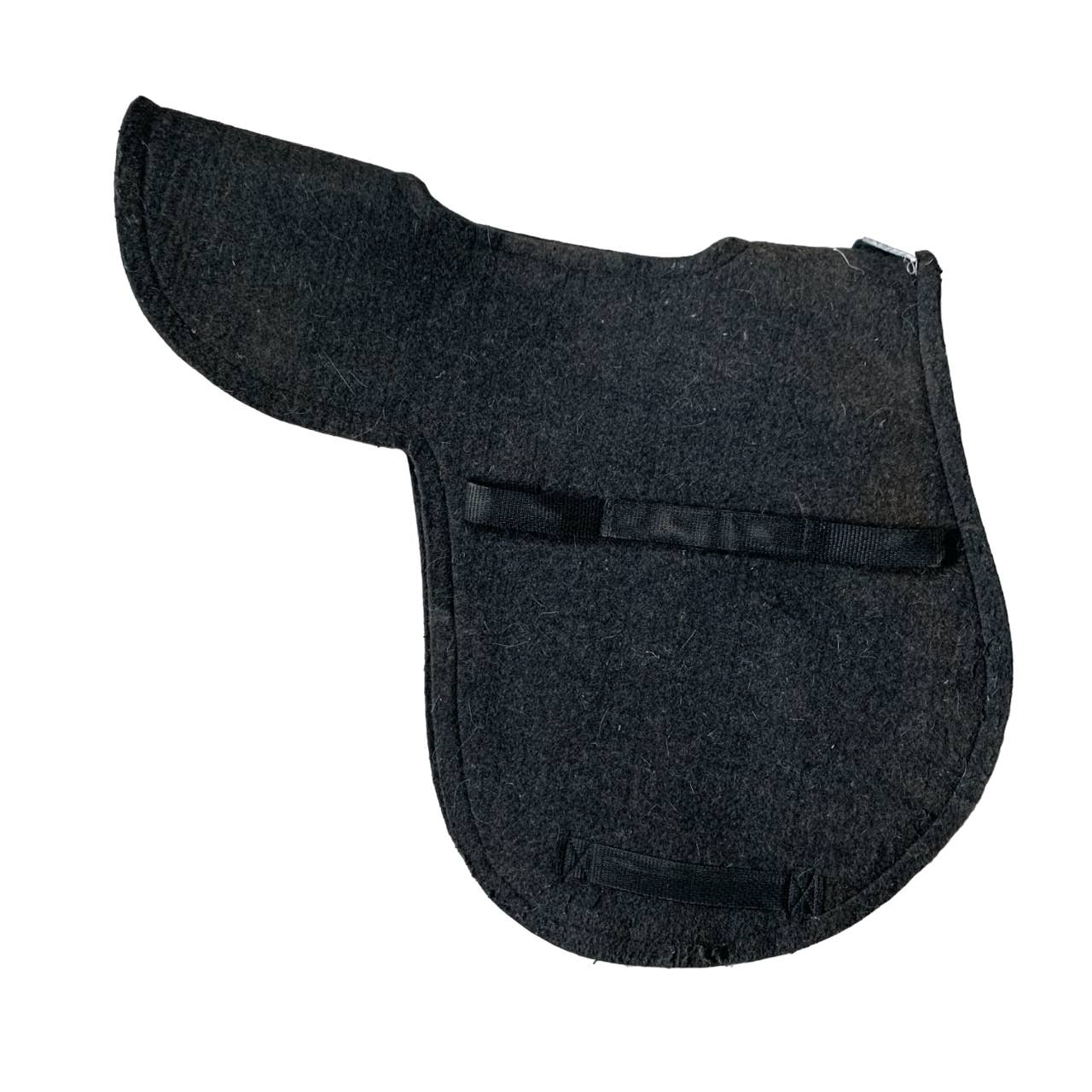 Diamond Wool 1/2" All Purpose Saddle Pad in Black - Full
