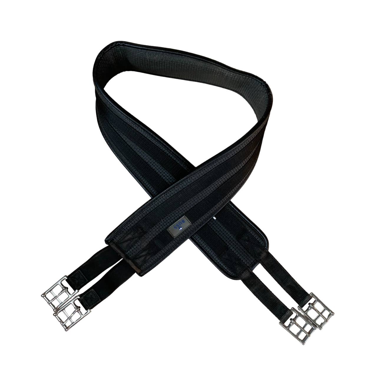 Busse 'Vinyl-Gel-Long' English Girth in Black - 60"