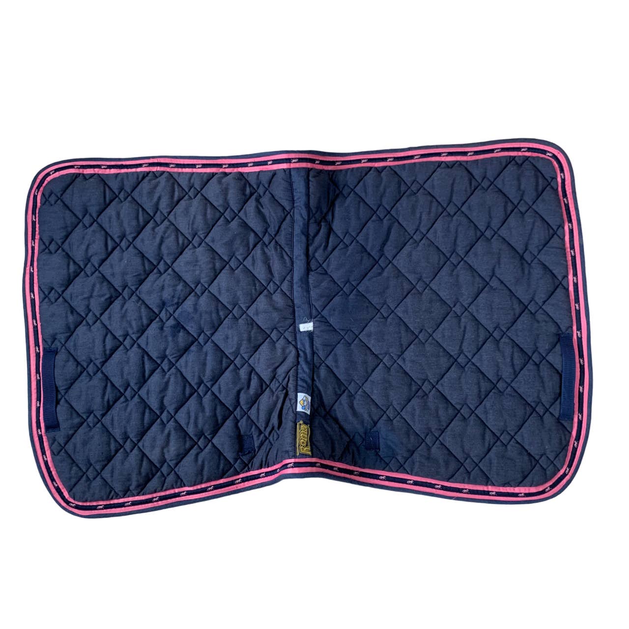 Roma All Purpose Saddle Pad in Navy - Full