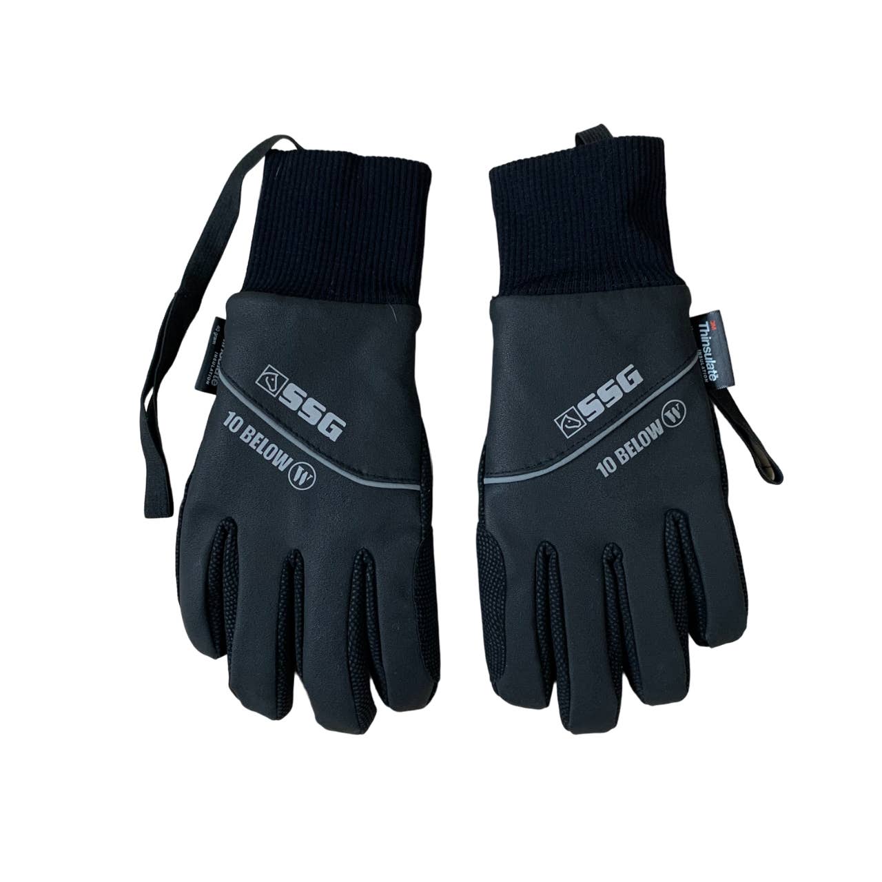 SSG 6400 10 Below Thinsulate Riding Gloves in Black - Woman's 8