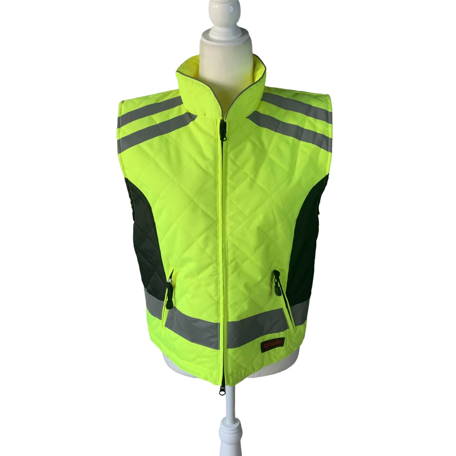 Equisafety Safety Riding Vest in Yellow Woman's Medium Banner Bay