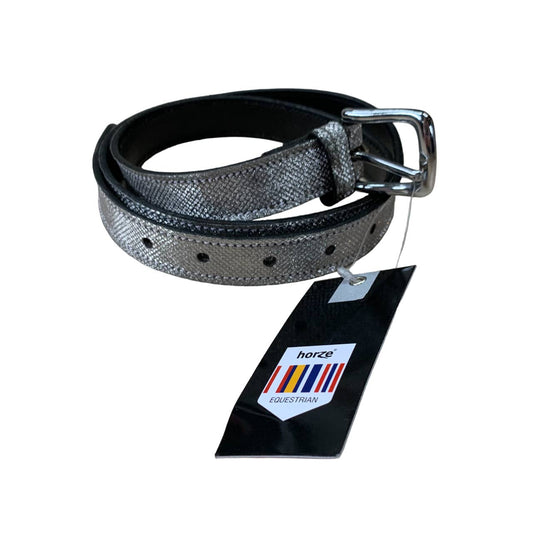 Horze Bling Belt in Silver - Woman's Large / 36