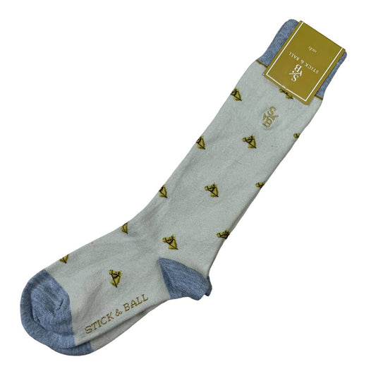 Stick & Ball Boot Socks with Horse Head pattern - Adult